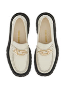 Ferragamo Gancini-plaque Leather Loafers