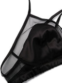Dolce & Gabbana panelled tulle satin bra