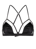 Dolce & Gabbana panelled tulle satin bra