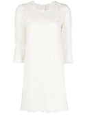 Короткое платье из шерстяной смеси Ermanno Scervino