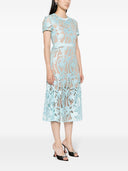 Self-Portrait Flared midi dress