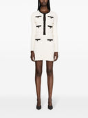 Minifalda de punto tipo gofre Self-Portrait