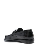 Alexander McQueen logo-plaque Leather Loafers