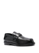 Alexander McQueen logo-plaque Leather Loafers