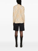 Burberry check motif shirt