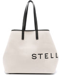 bolso con monedero desmontable y estampado de logo de Stella McCartney