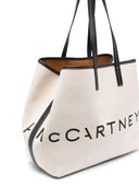 bolso con monedero desmontable y estampado de logo de Stella McCartney