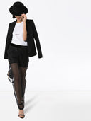 Camiseta con estampado del logo de Saint Laurent