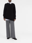 Maison Margiela Four-stitch brushed jumper