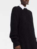 Maison Margiela Four-stitch brushed jumper