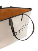 Bolso tote de lona con logotipo Stella McCartney