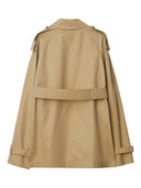 Burberry Belted Cotton Trench Coat