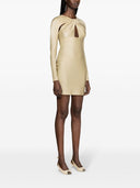 Coperni Cut-out twisted mini dress