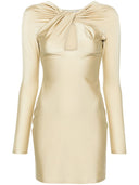 Coperni Cut-out twisted mini dress