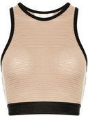 Top beige Palm Angels