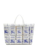 Bolsa tote transparente con etiqueta de logotipo EKD de Burberry