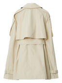 Burberry Short silk trench coat