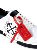 Zapatillas deportivas bajas nuevas de cuero Off White Vulcanized