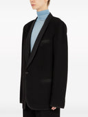Maison Margiela Single-breasted blazer with 4-needle detail