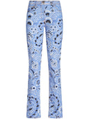 Etro Bandana-print skinny jeans