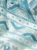 Vestido acampanado de broderie anglaise de Etro