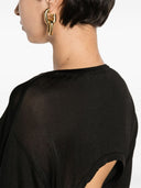 Вязаное платье Saint Laurent с открытой спиной