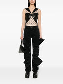 Marine Serre Bodysuit with Moon print