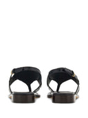 Ferragamo Gancini-buckle Leather Sandals