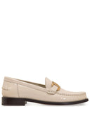 Ferragamo Gancini leather loafers