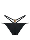 Versace Medusa-plaque strappy bikini bottoms