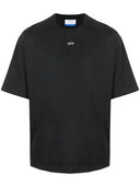 Off White T-shirts and Polos Black Off White