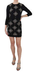 Chic Sequined Mini Sheath Dress - Allure Absolue