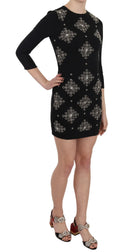 Chic Sequined Mini Sheath Dress - Allure Absolue