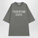 Fear of God Essentials Moss-colored 90’s cotton T-shirt