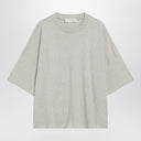 Fear of God Essentials Oversized greige cotton-blend T-shirt