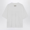 Fear of God Essentials White crewneck T-shirt with logo