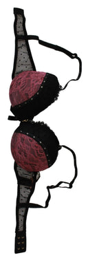 Elegant Black Lace Push-Up Bra - Allure Absolue