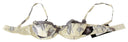 Beige Lace Balconcino Silk Bra - Allure Absolue