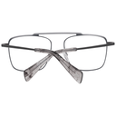 Montura de gafas gris para hombre