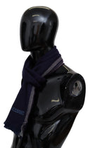 Authentic Wool Scarf with Striped Pattern Missoni