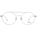 White Metal & Leather Glasses (Frames)