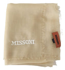 Beige Cashmere Unisex Neck Scarf