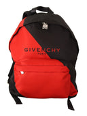 Sleek Urban Backpack in Black and Red Givenchy