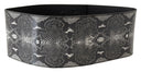 Classic Snakeskin Motif Leather Belt Ermanno Scervino