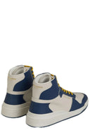 Elevate Your Style with Mid-Top Blue Luxury Sneakers Saint Laurent