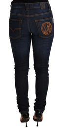 Elegant Low Waist Skinny Designer Jeans - Allure Absolue