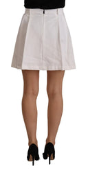Chic High Waist A-Line Mini Skirt - Allure Absolue