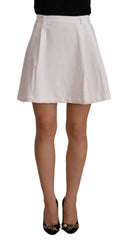 Chic High Waist A-Line Mini Skirt - Allure Absolue
