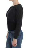 Chic Cropped Alpaca Wool Sweater Ermanno Scervino