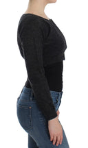 Chic Cropped Alpaca Wool Sweater Ermanno Scervino